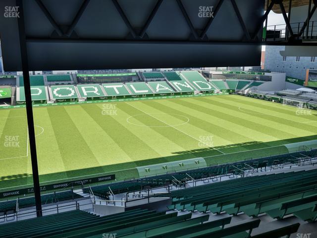 Seating view for Providence Park Section 215