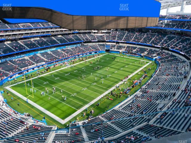 Seating view for SoFi Stadium Section 406