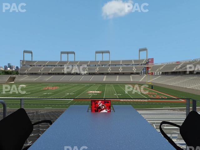 Seating view for TDECU Stadium Section Loge Box 7