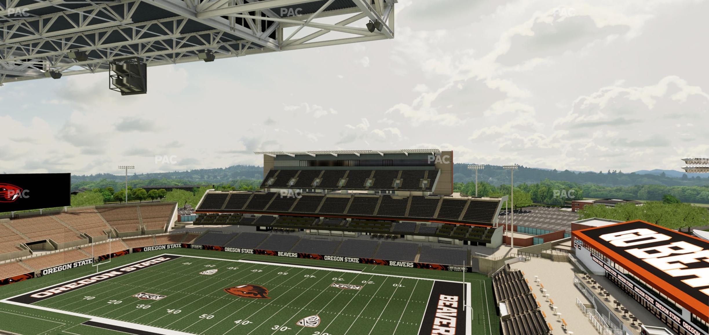 Seating view for Reser Stadium Section 214