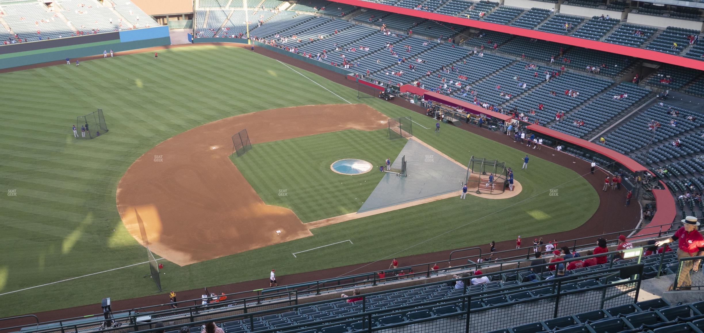 Seating view for Angel Stadium of Anaheim Section 512