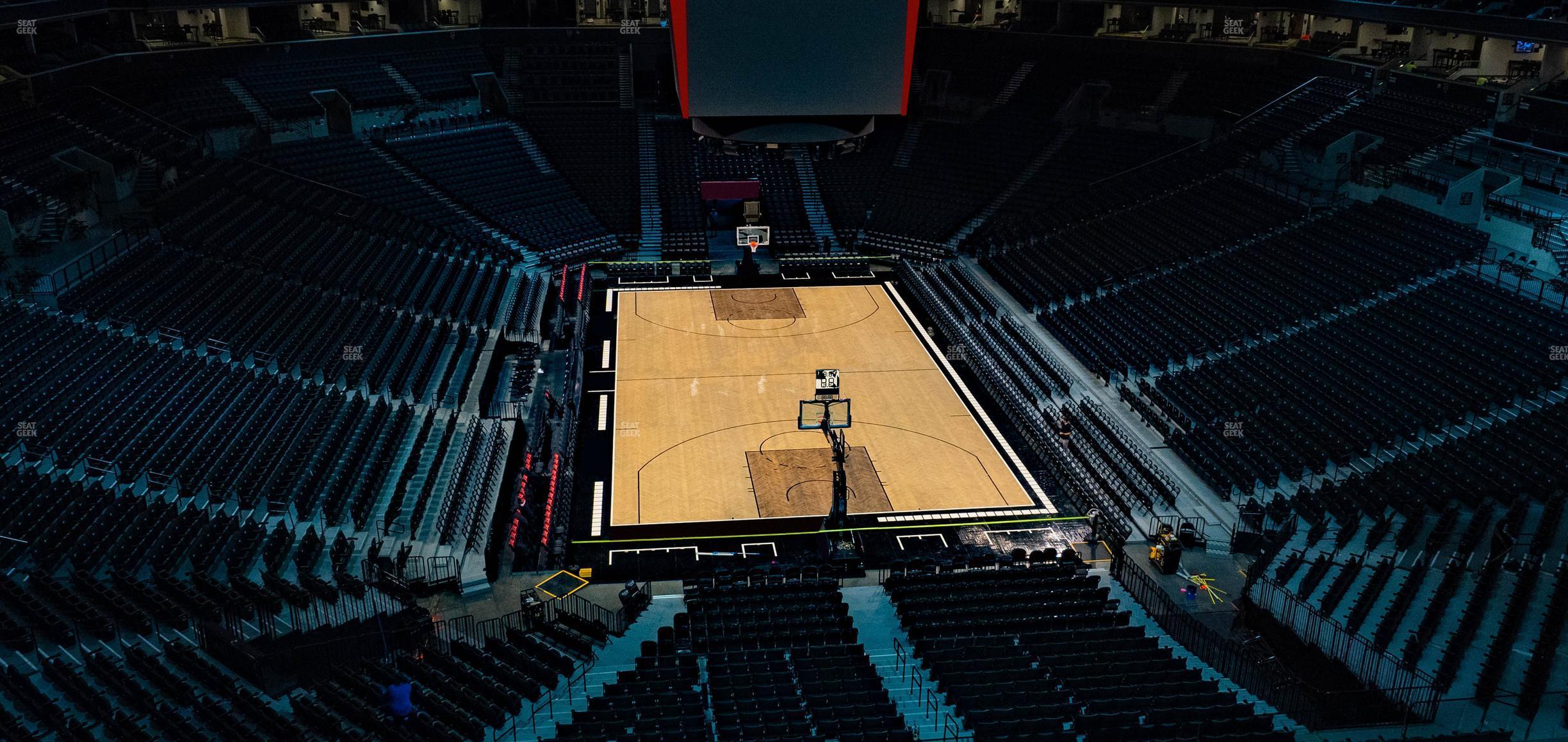 Seating view for Barclays Center Section 201