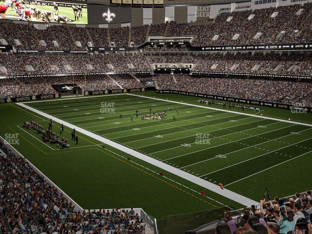 Seating view for Caesars Superdome Section 305