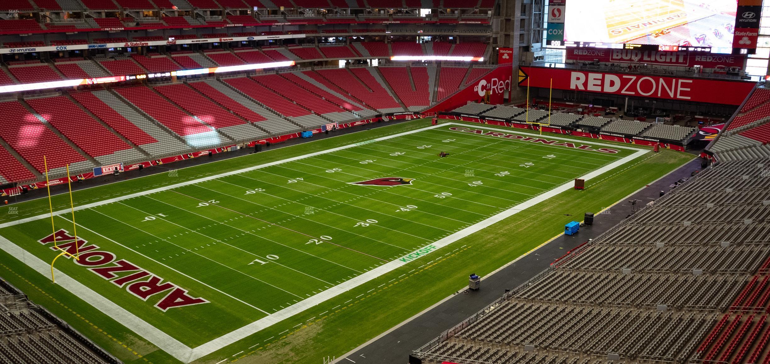 Seating view for State Farm Stadium Section Ring Of Honor Wc 421