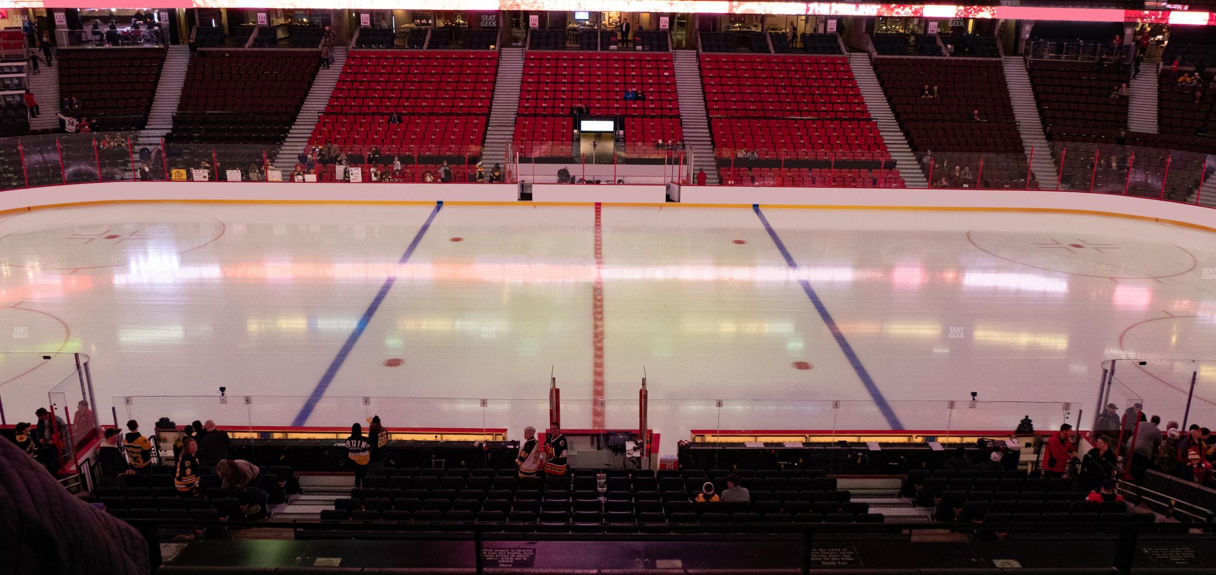 Seating view for Canadian Tire Centre Section 209