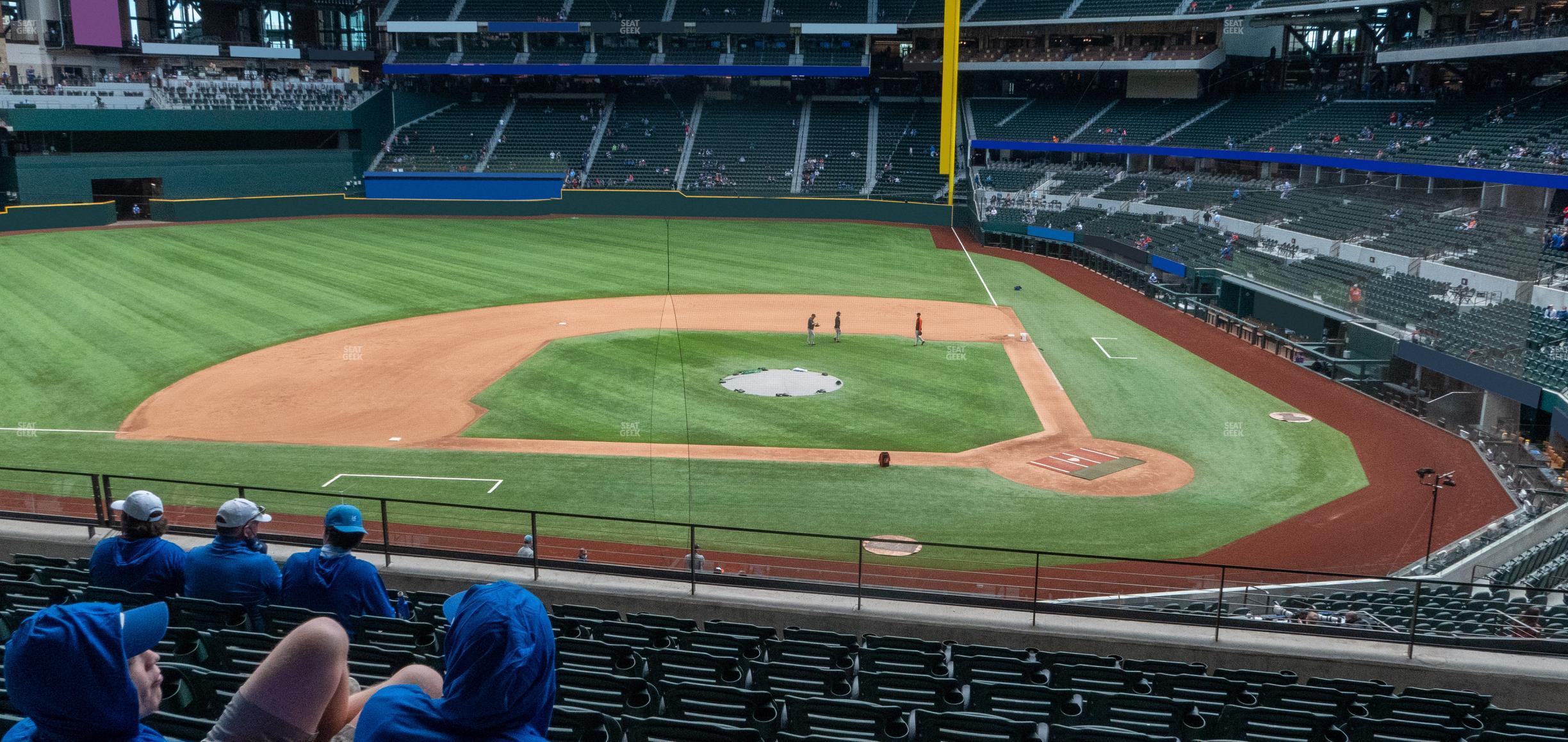 Seating view for Globe Life Field Section 110