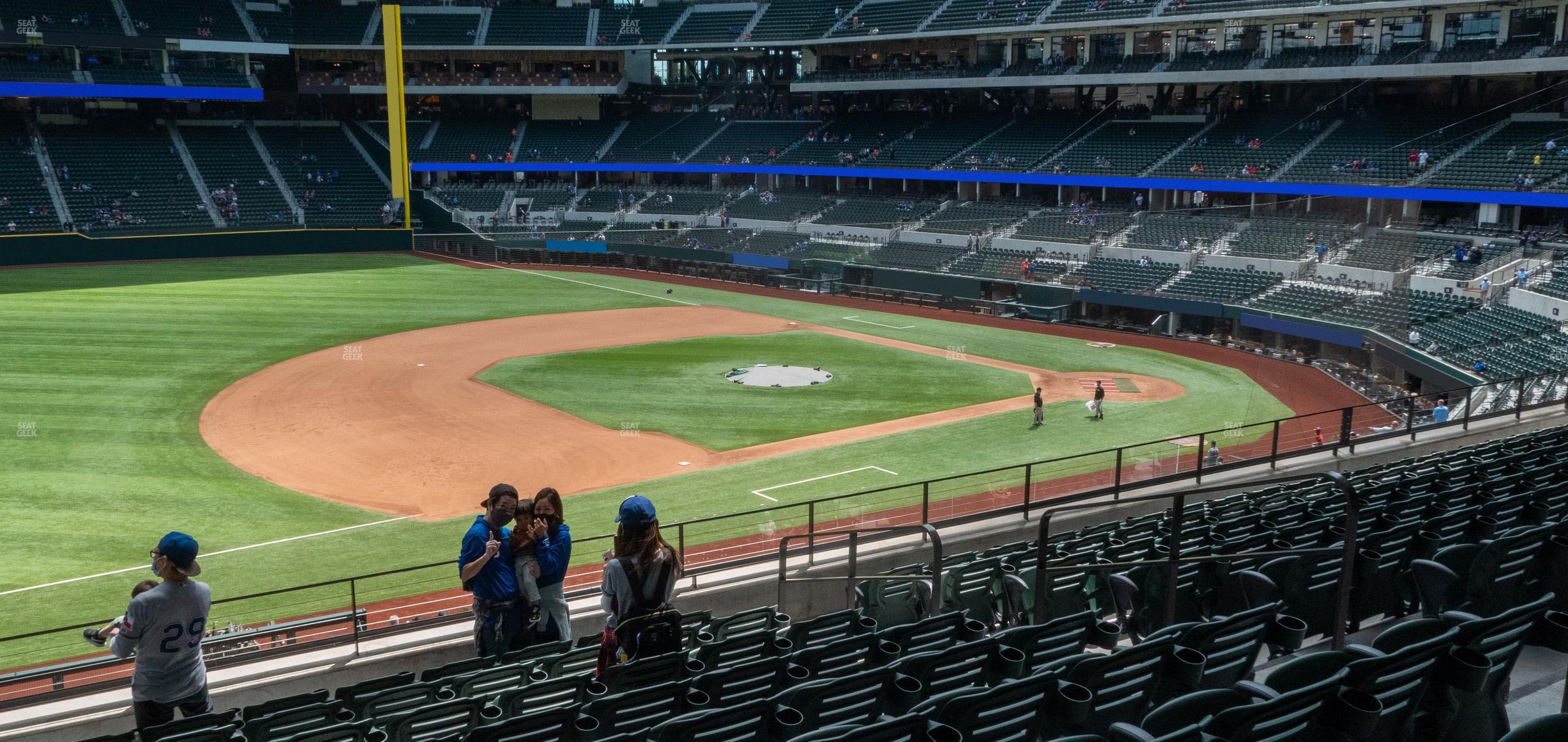 Seating view for Globe Life Field Section 106