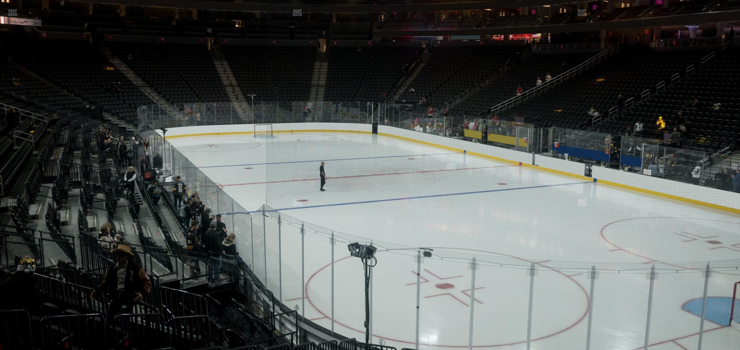 Seating view for T-Mobile Arena Section 19