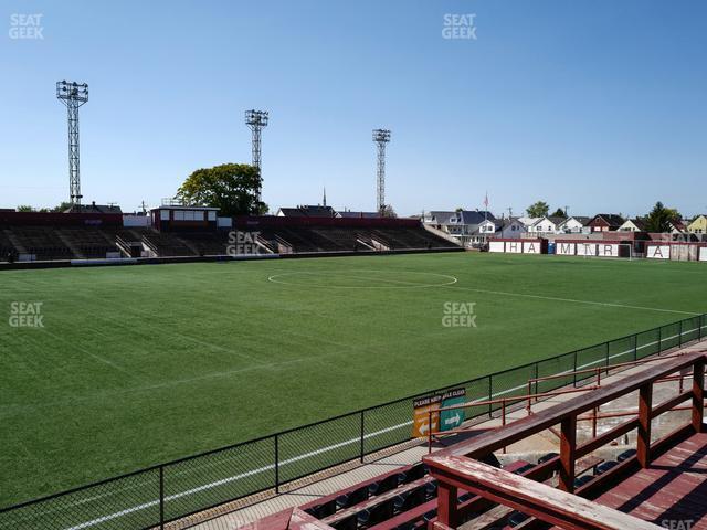 Seating view for Keyworth Stadium Section Party Deck 2