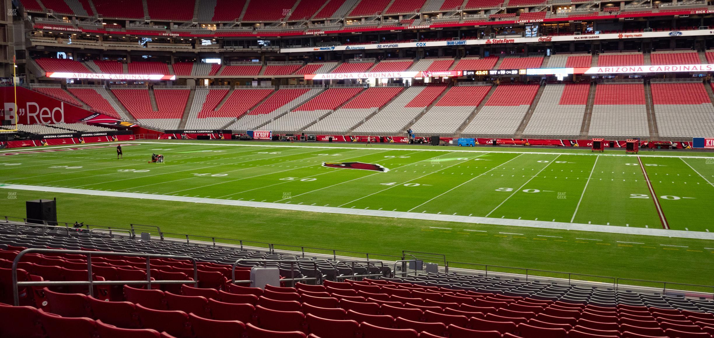 Seating view for State Farm Stadium Section 127