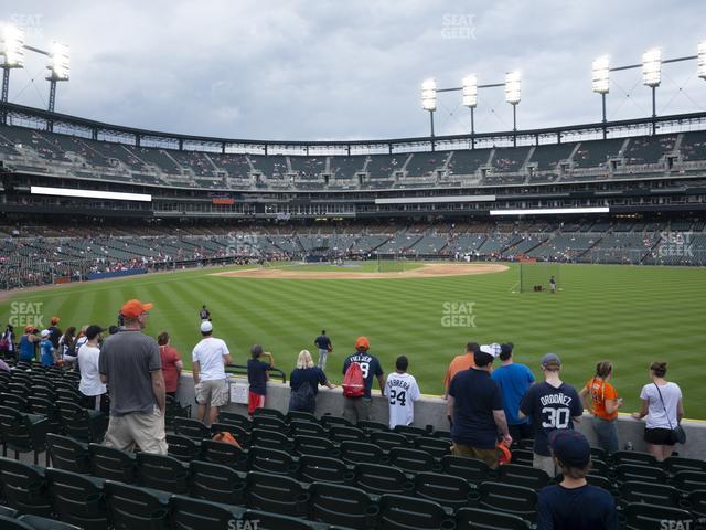 Seating view for Comerica Park Section 102