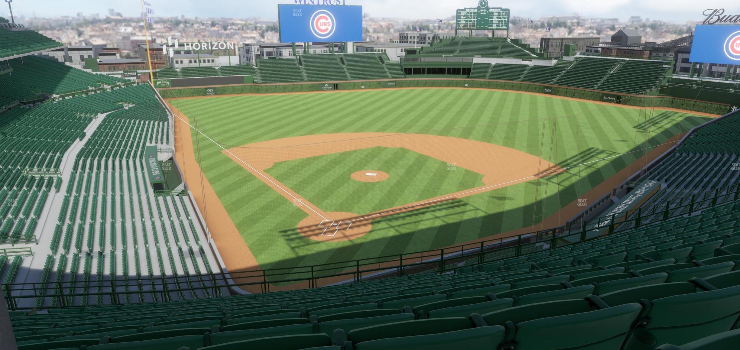 Seating view for Wrigley Field Section 319 Right