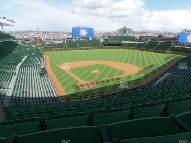 Seating view for Wrigley Field Section 319 Right