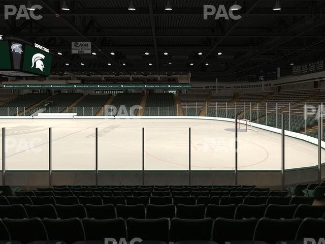 Seating view for Munn Ice Arena Section S