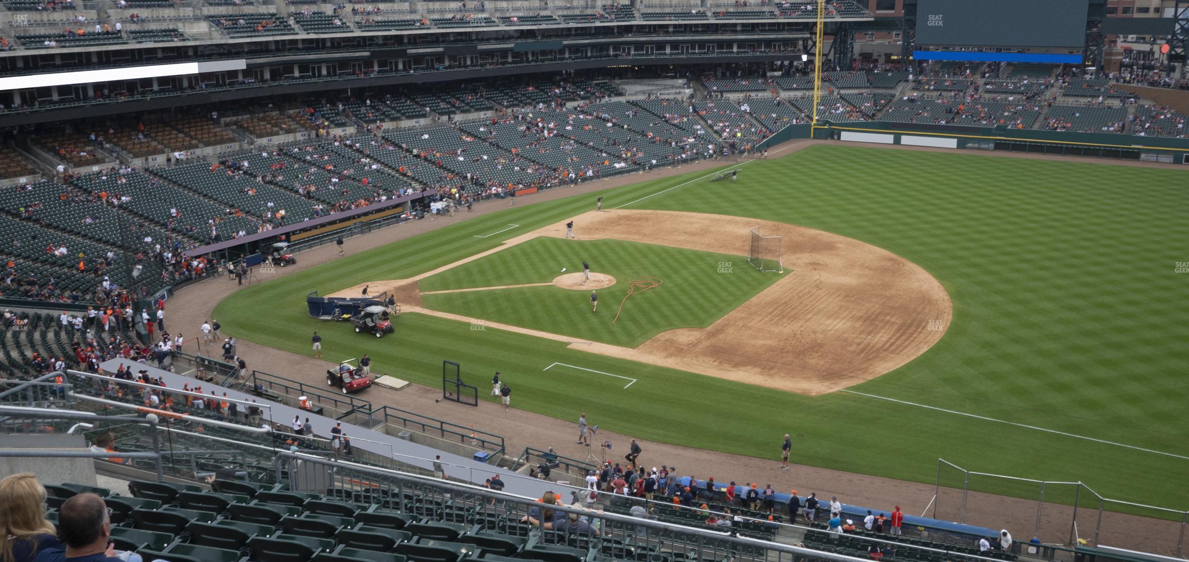 Seating view for Comerica Park Section 218