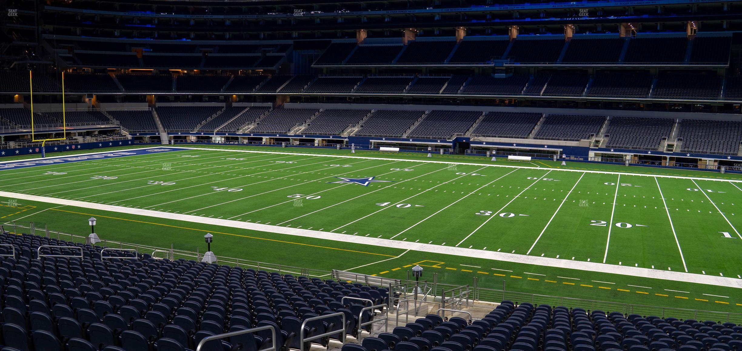 Seating view for AT&T Stadium Section Hall Of Fame Suite 254