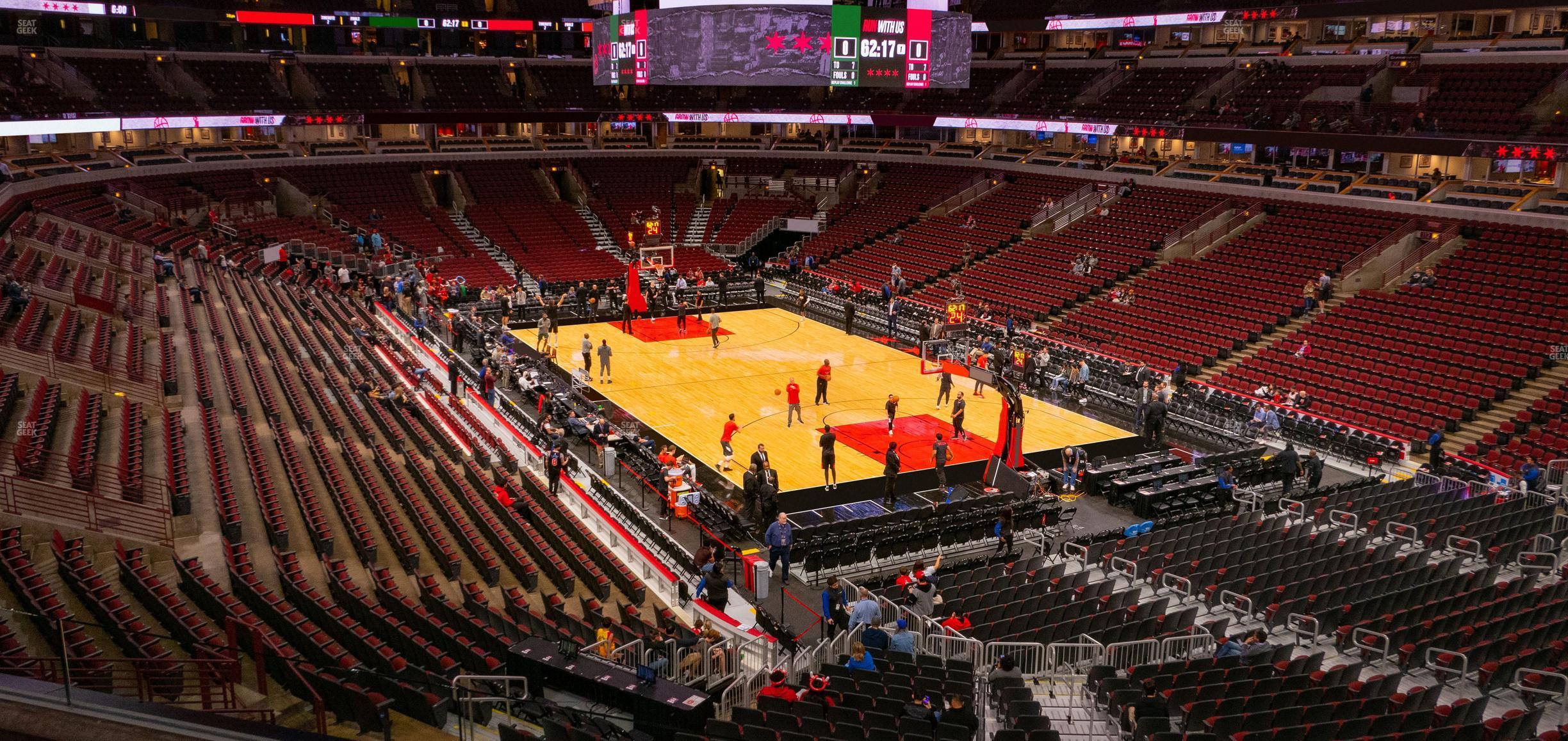 Seating view for United Center Section 229