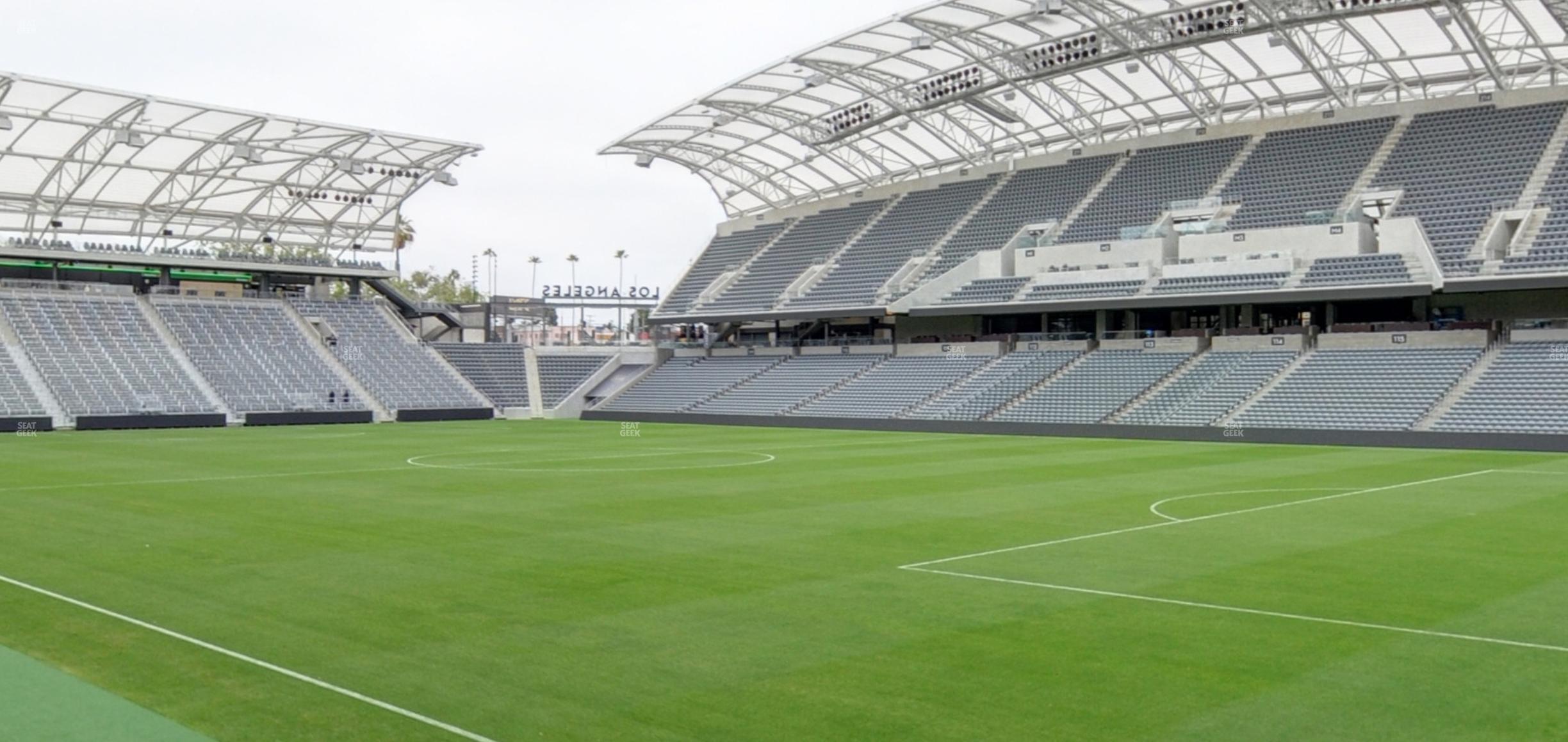 Seating view for BMO Stadium Section 126