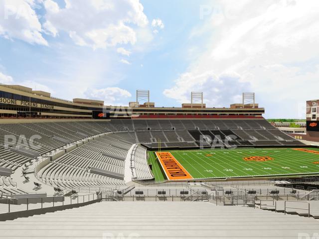 Seating view for Boone Pickens Stadium Section 212