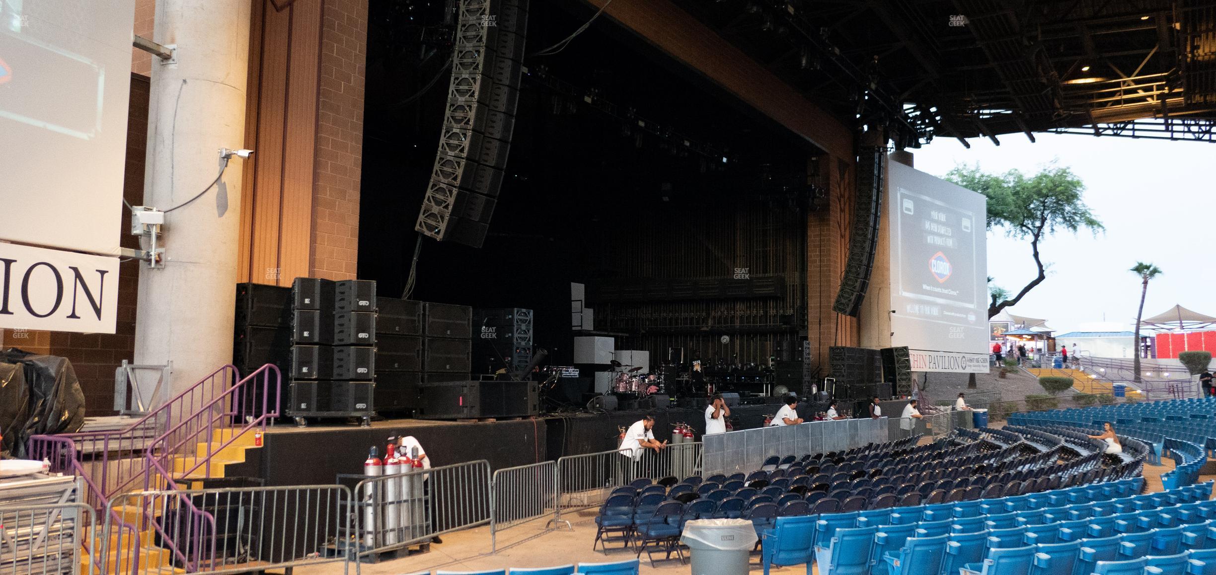 Seating view for Talking Stick Resort Amphitheatre Section 105