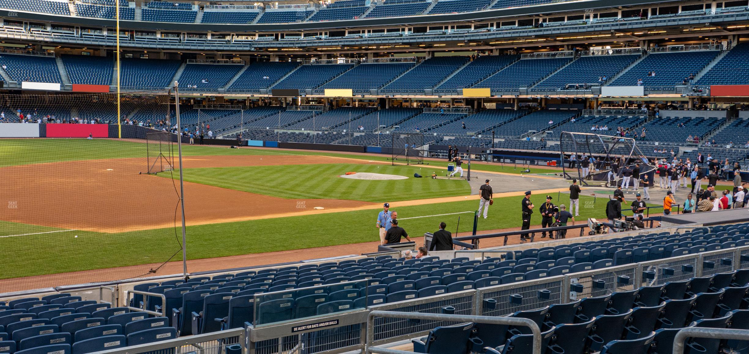 Seating view for Yankee Stadium Section Field Level 127 A