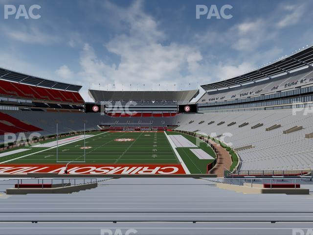 Seating view for Bryant Denny Stadium Section S 3