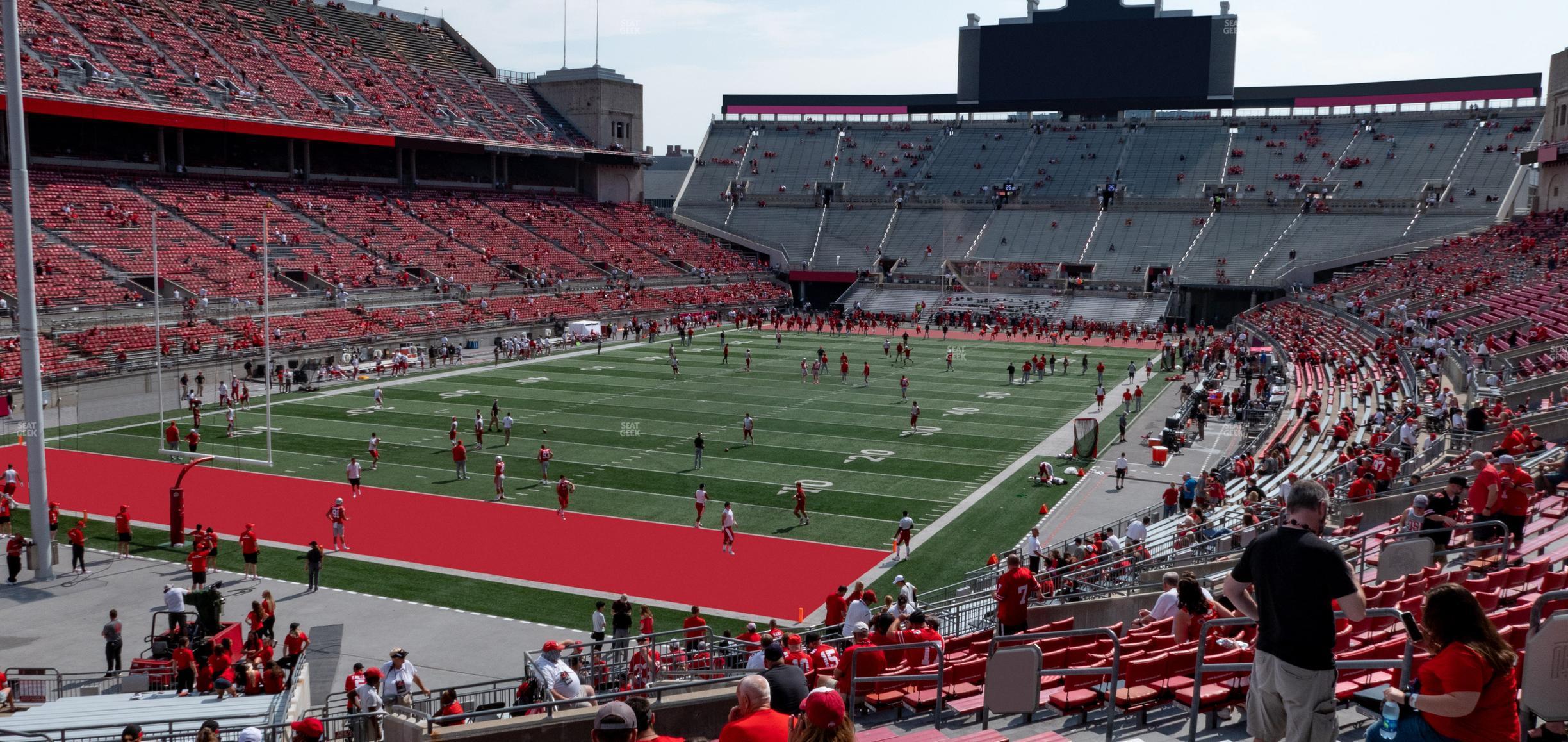 Seating view for Ohio Stadium Section 7 A