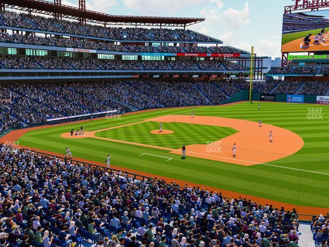 Seating view for Citizens Bank Park Section Suite 53