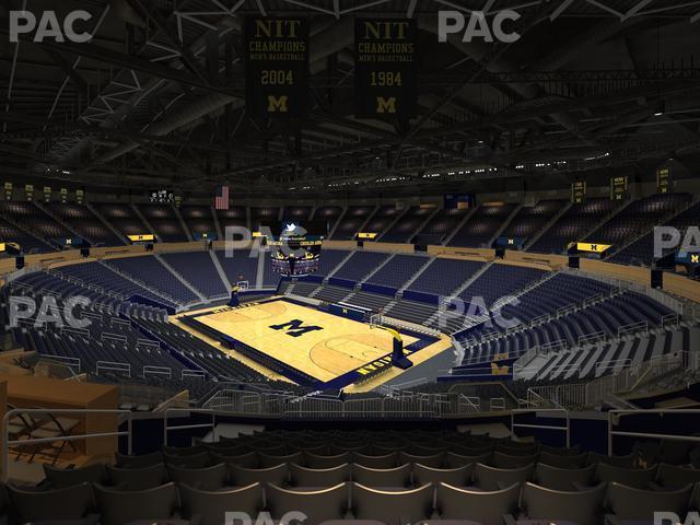 Seating view for Crisler Center Section 236