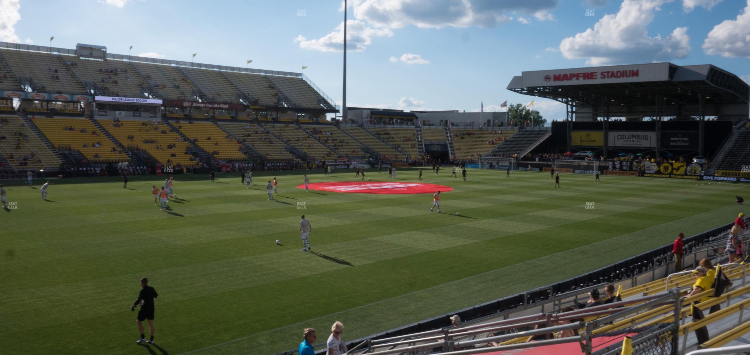 Seating view for Historic Crew Stadium Section 111