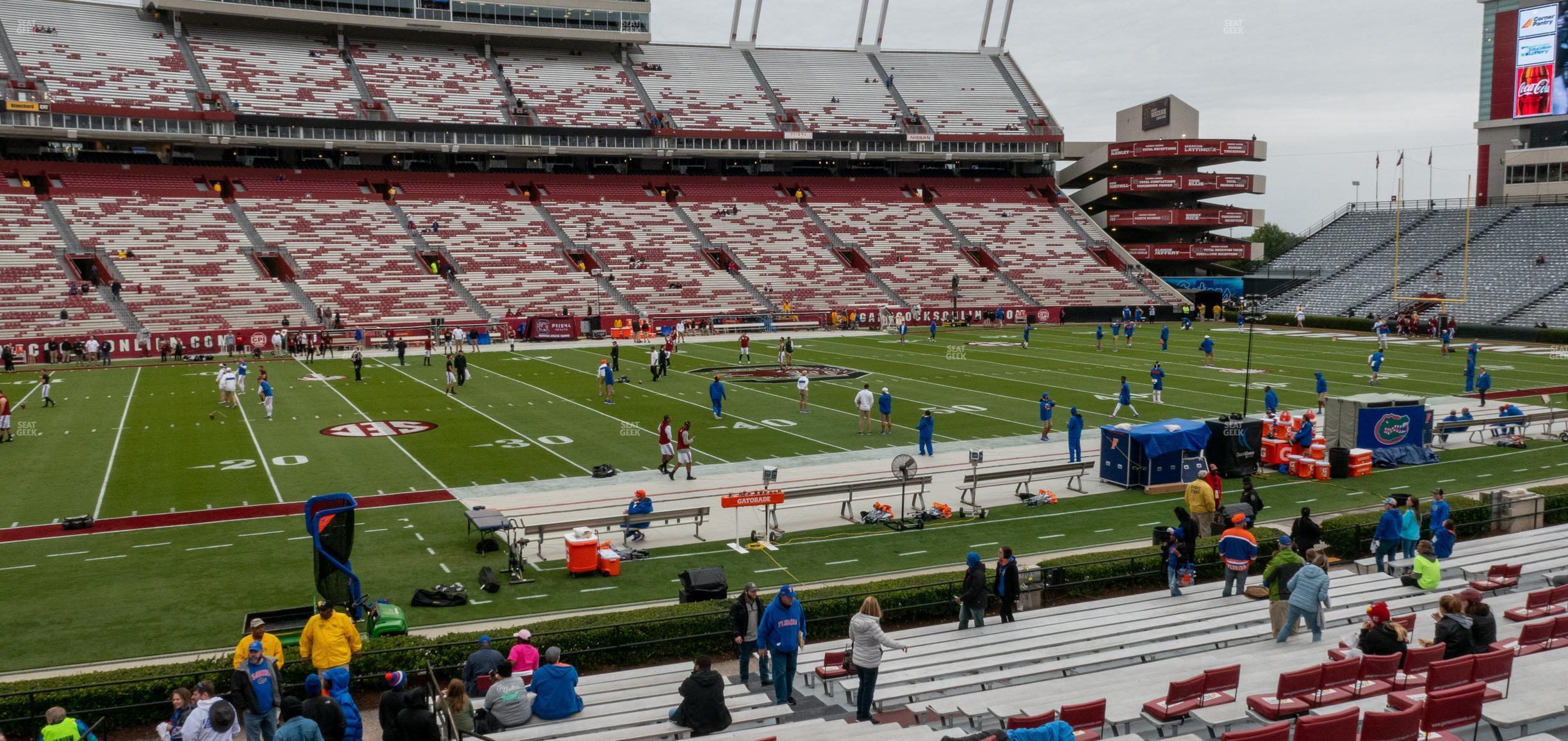 Seating view for Williams Brice Stadium Section 19