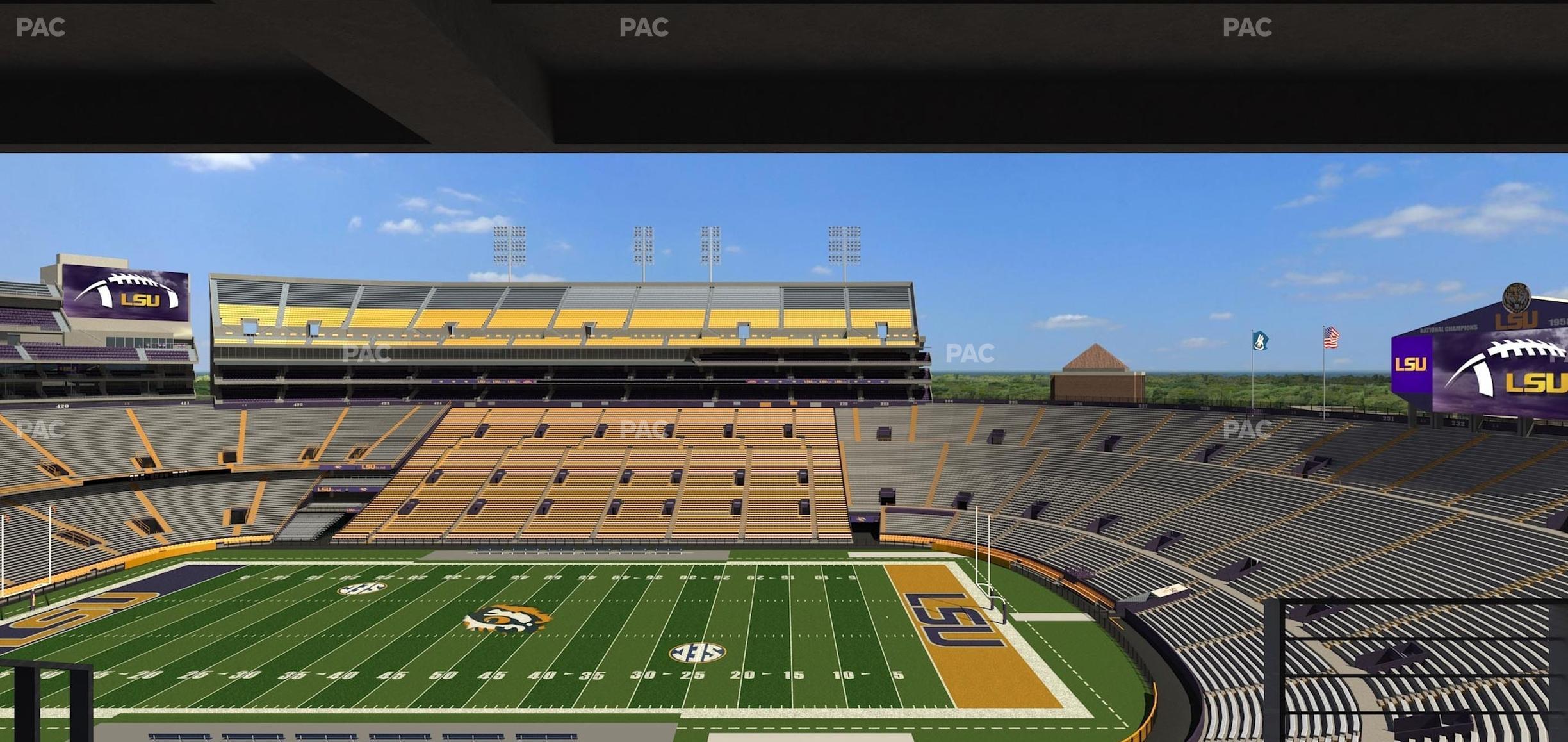 Seating view for Tiger Stadium Section Suite 207