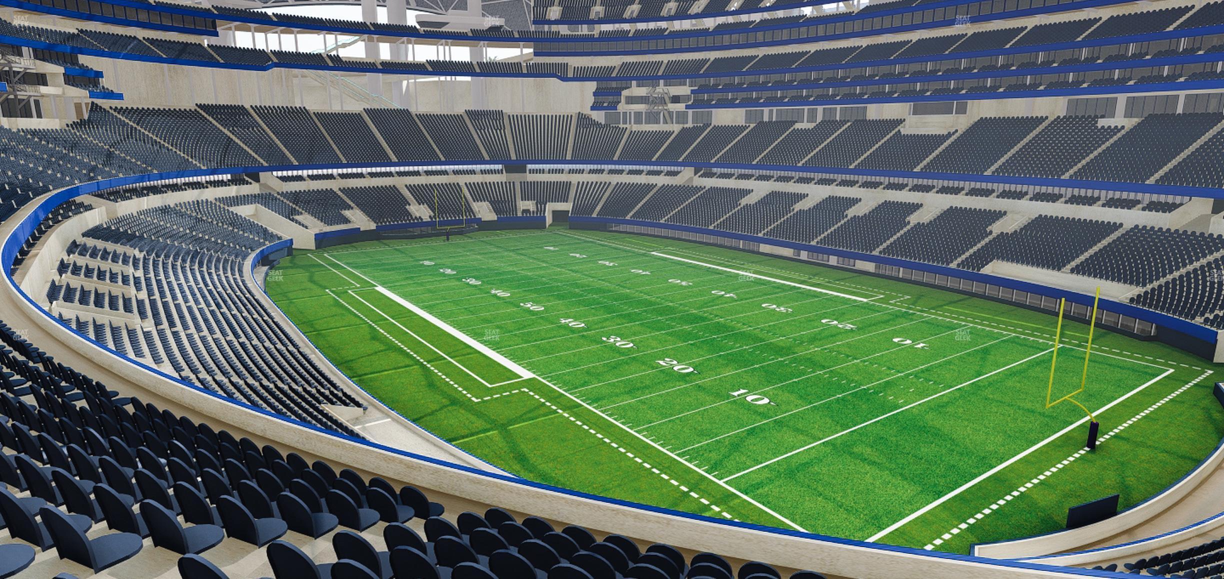 Seating view for SoFi Stadium Section 202