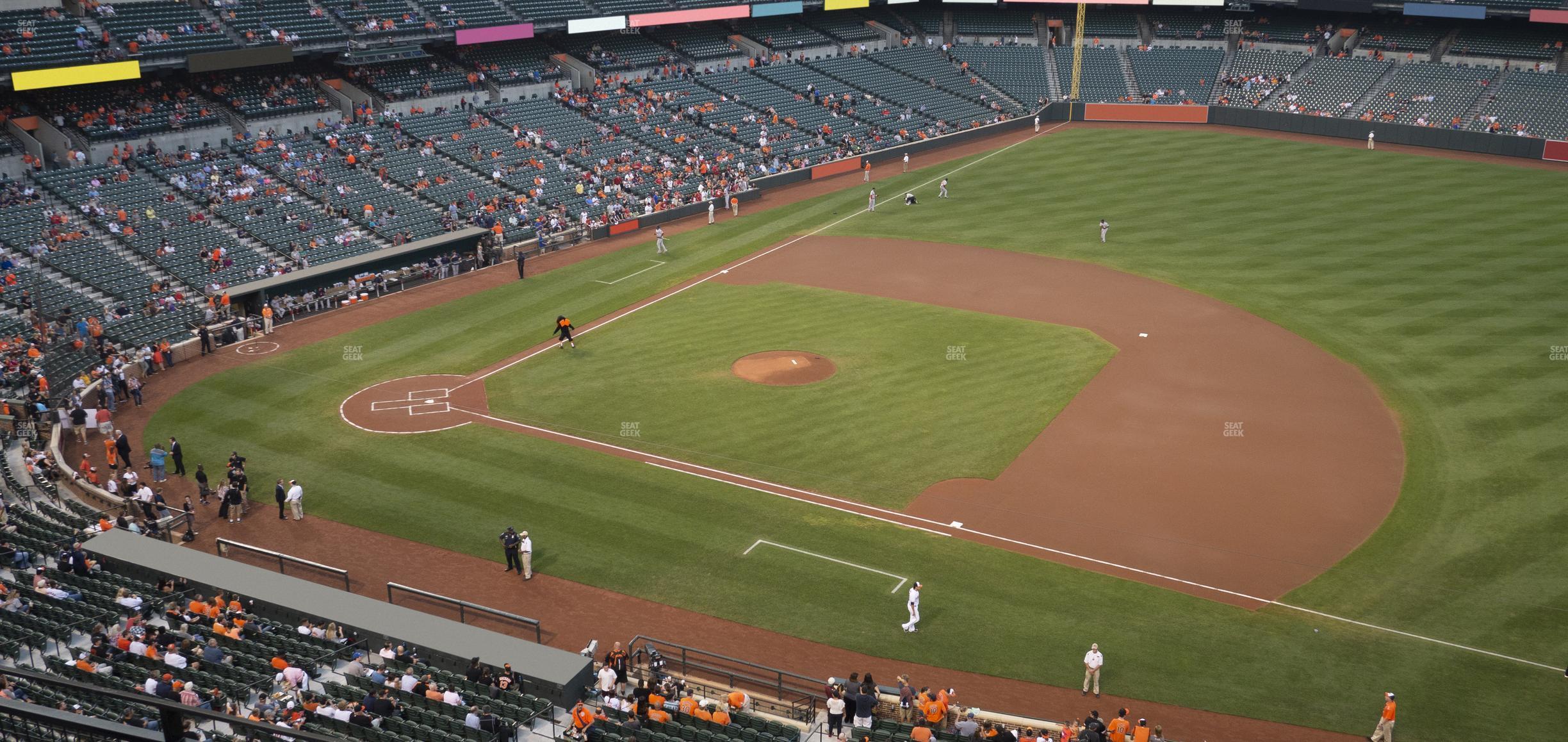 Seating view for Oriole Park at Camden Yards Section 318