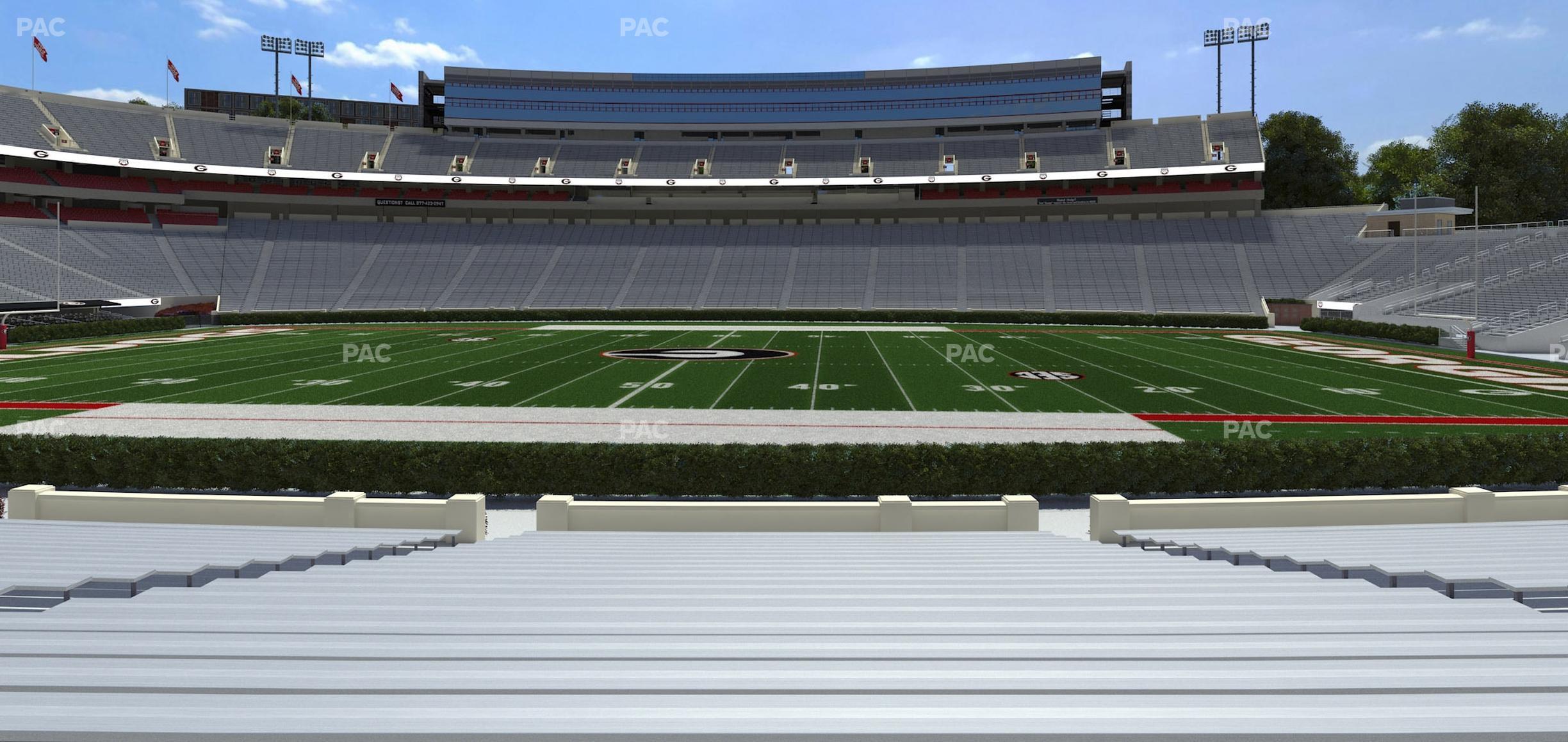 Seating view for Sanford Stadium Section 106