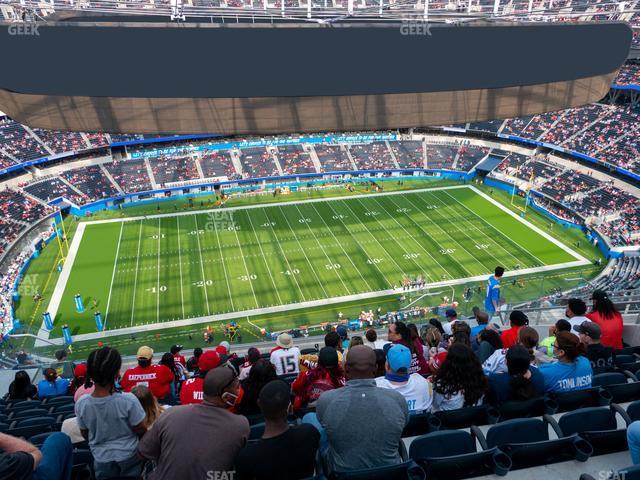 Seating view for SoFi Stadium Section 512