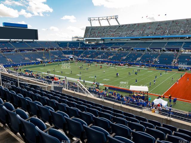 Seating view for Camping World Stadium Section Plaza 3