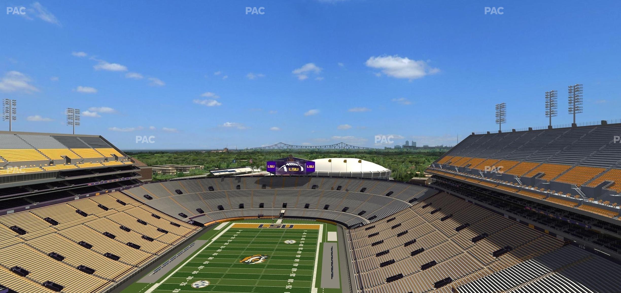 Seating view for Tiger Stadium Section 652