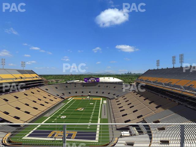 Seating view for Tiger Stadium Section 652