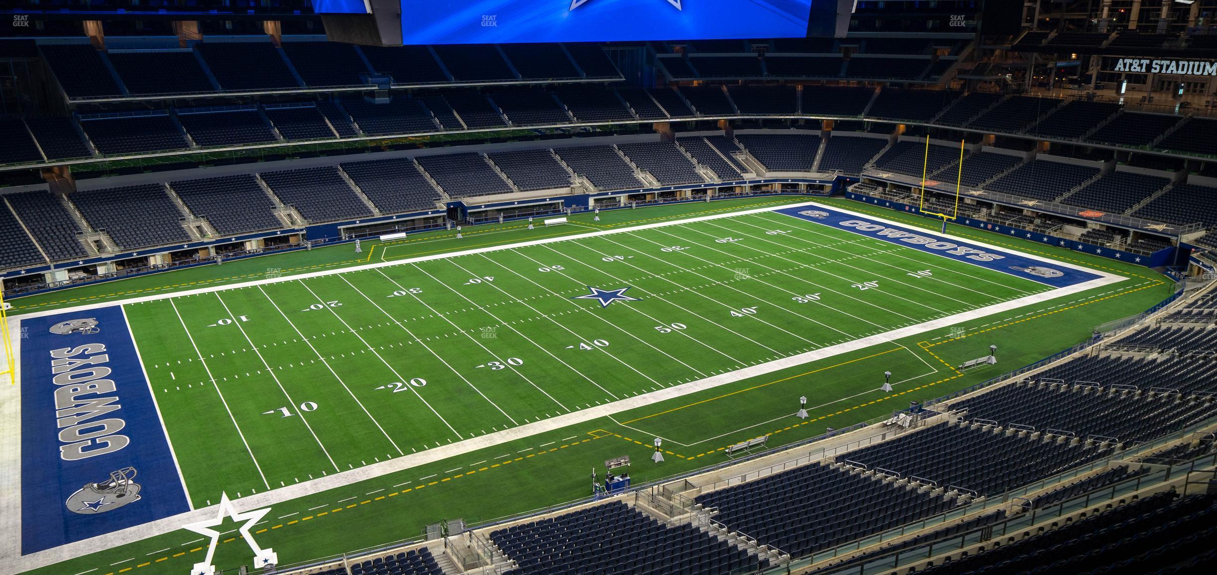 Seating view for AT&T Stadium Section Ring Of Honor Suite 508