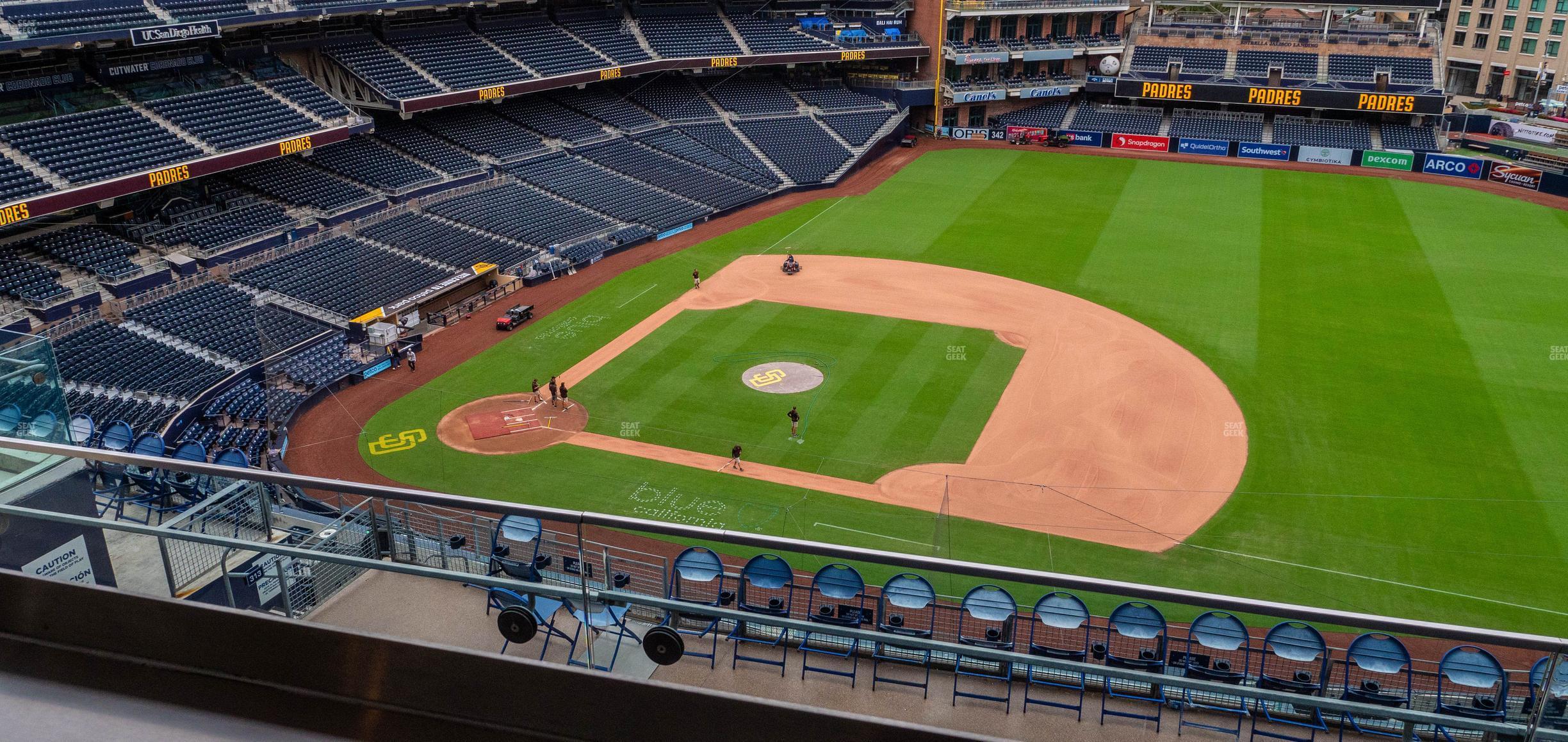 Seating view for Petco Park Section Tower Loft Suite 1