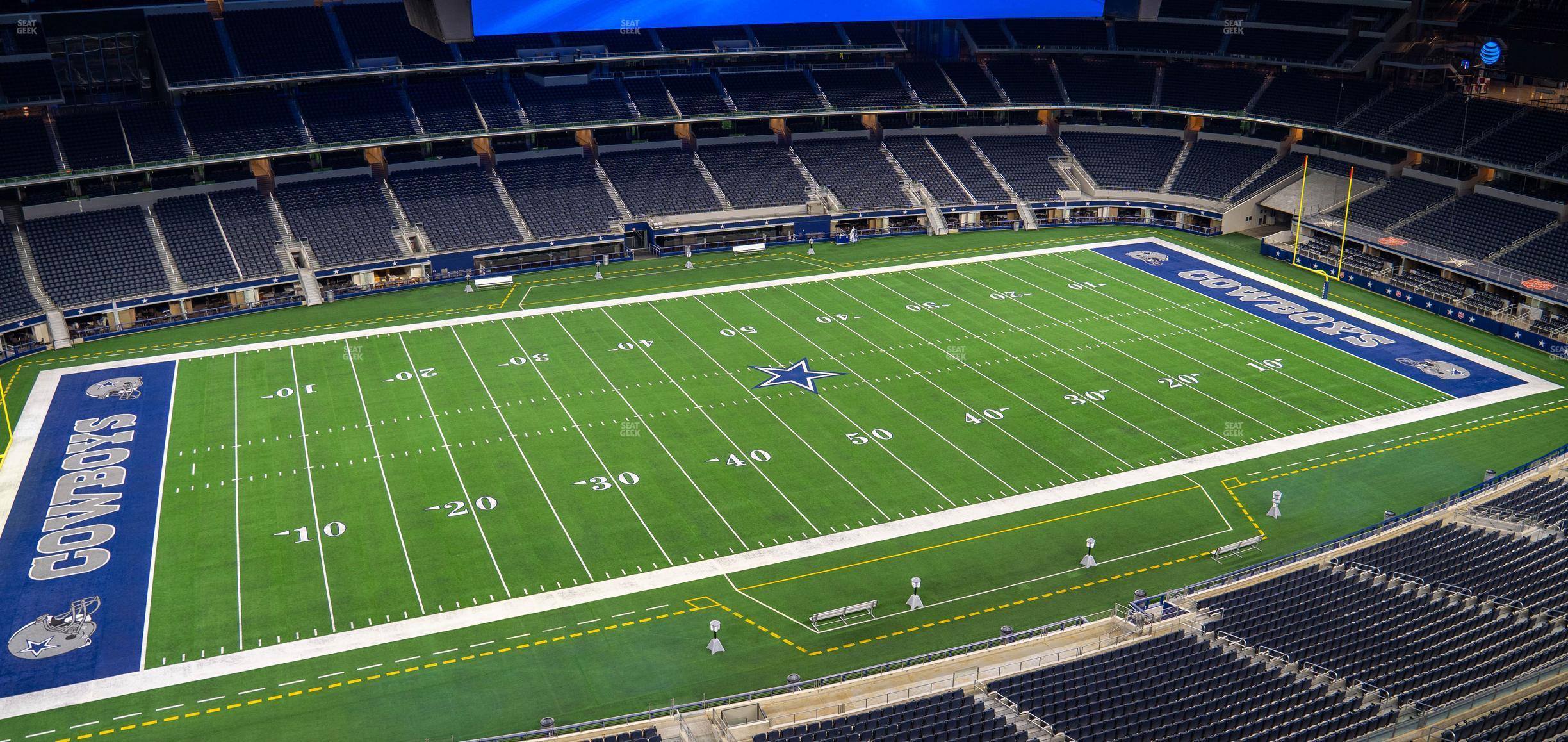 Seating view for AT&T Stadium Section Star Suite 641