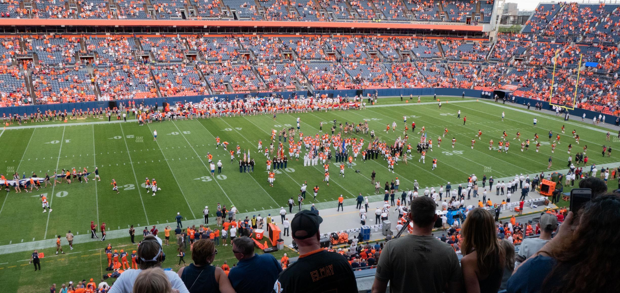 Seating view for Empower Field at Mile High Section 313