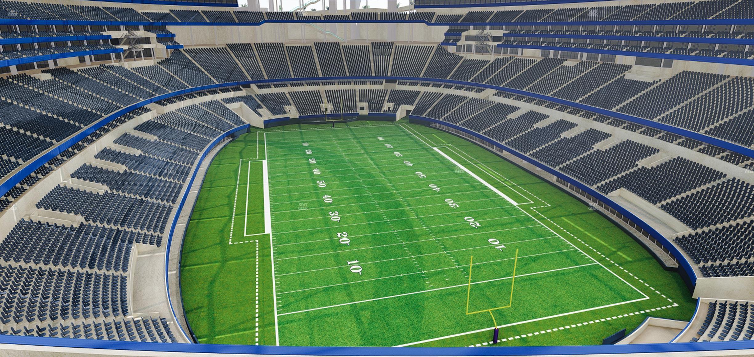 Seating view for SoFi Stadium Section 307