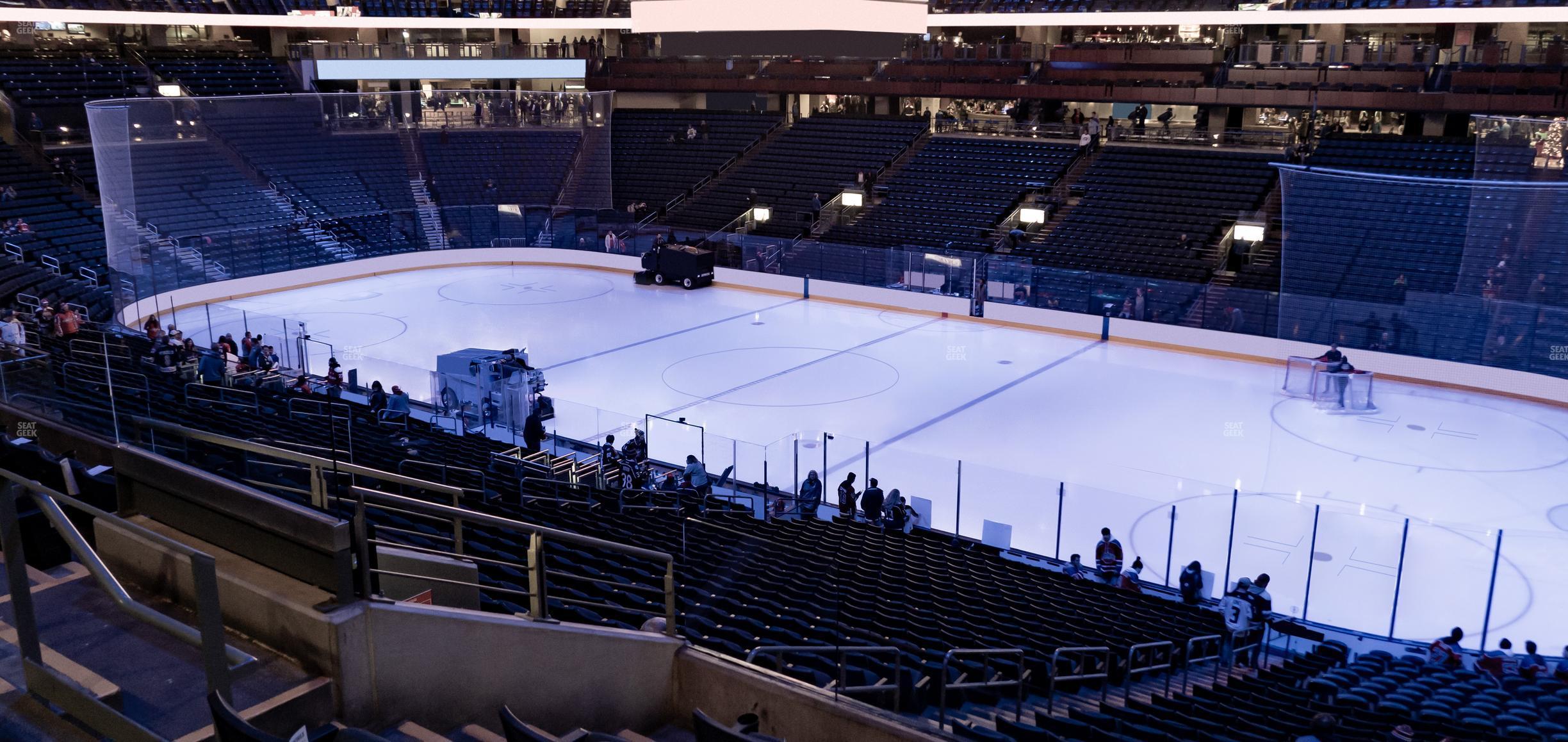 Seating view for Nationwide Arena Section Club 1