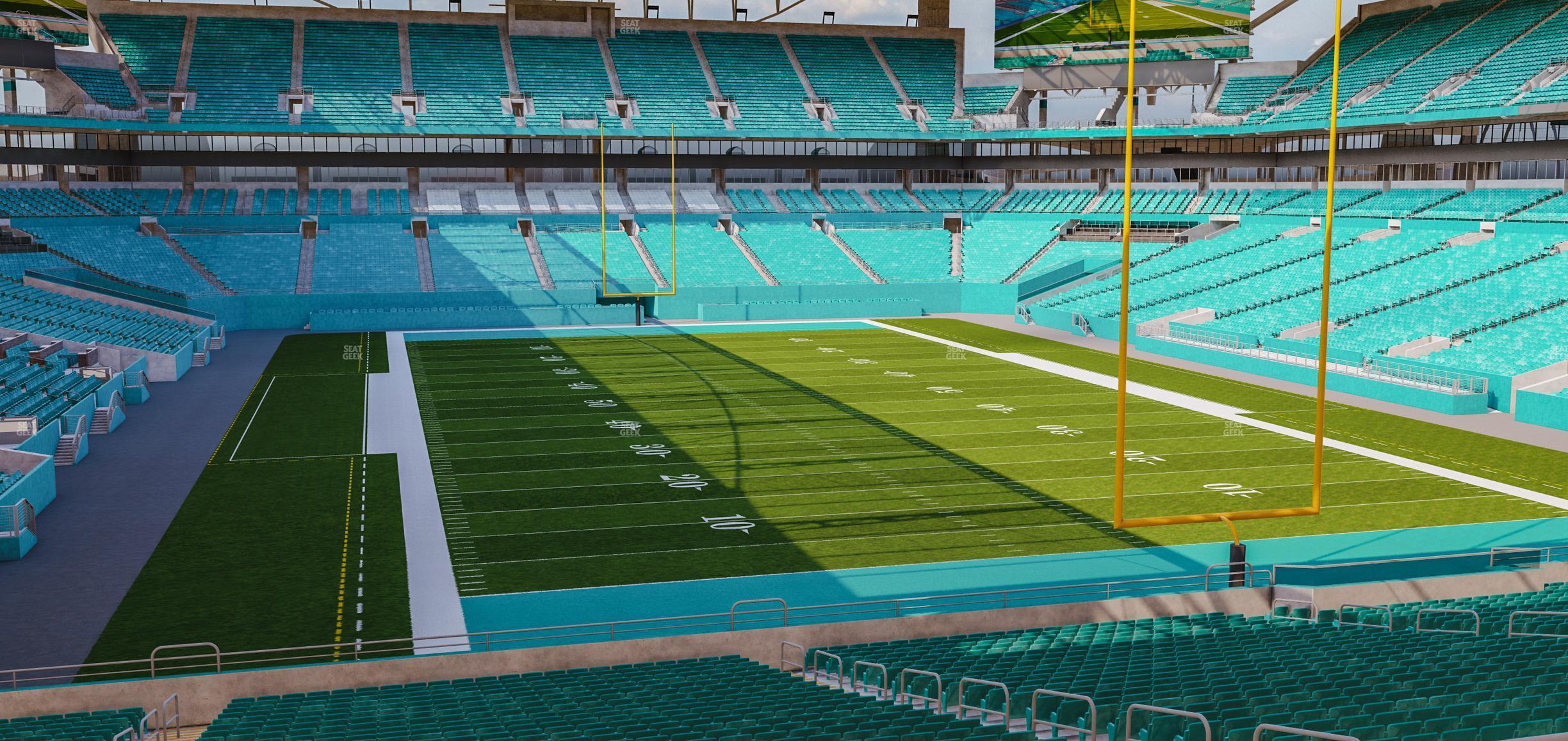 Seating view for Hard Rock Stadium Section 234