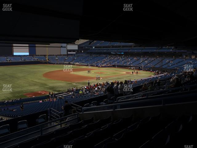 Seating view for Tropicana Field Section 129