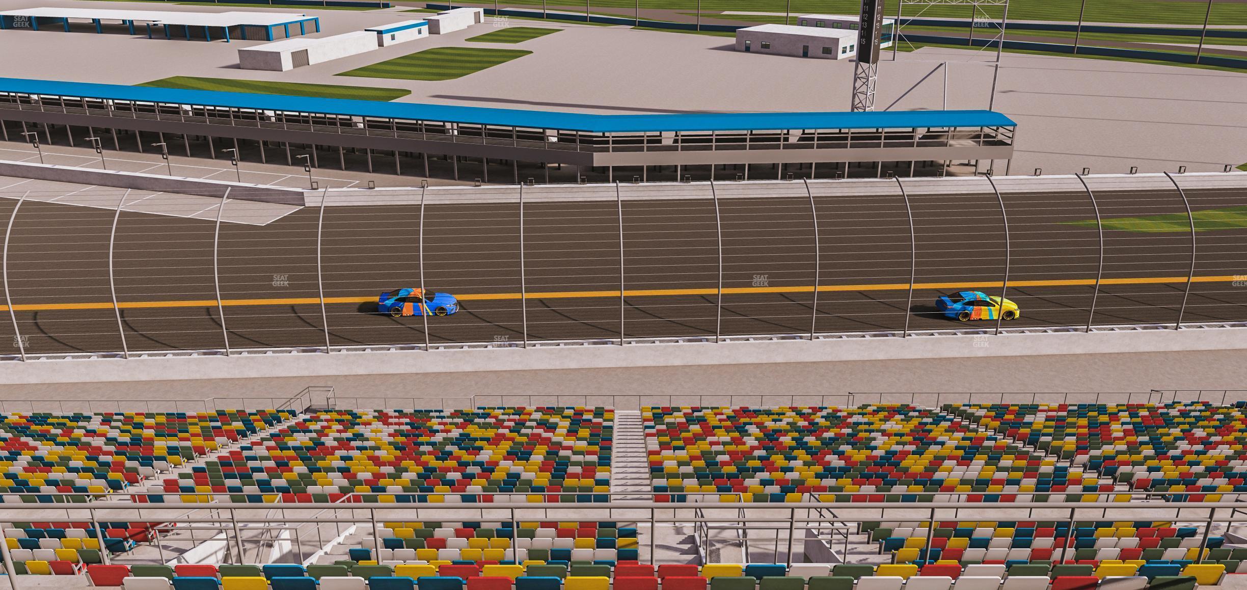 Seating view for Daytona International Speedway Section 370