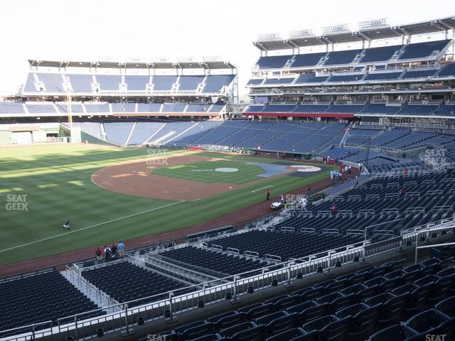 Seating view for Nationals Park Section 204