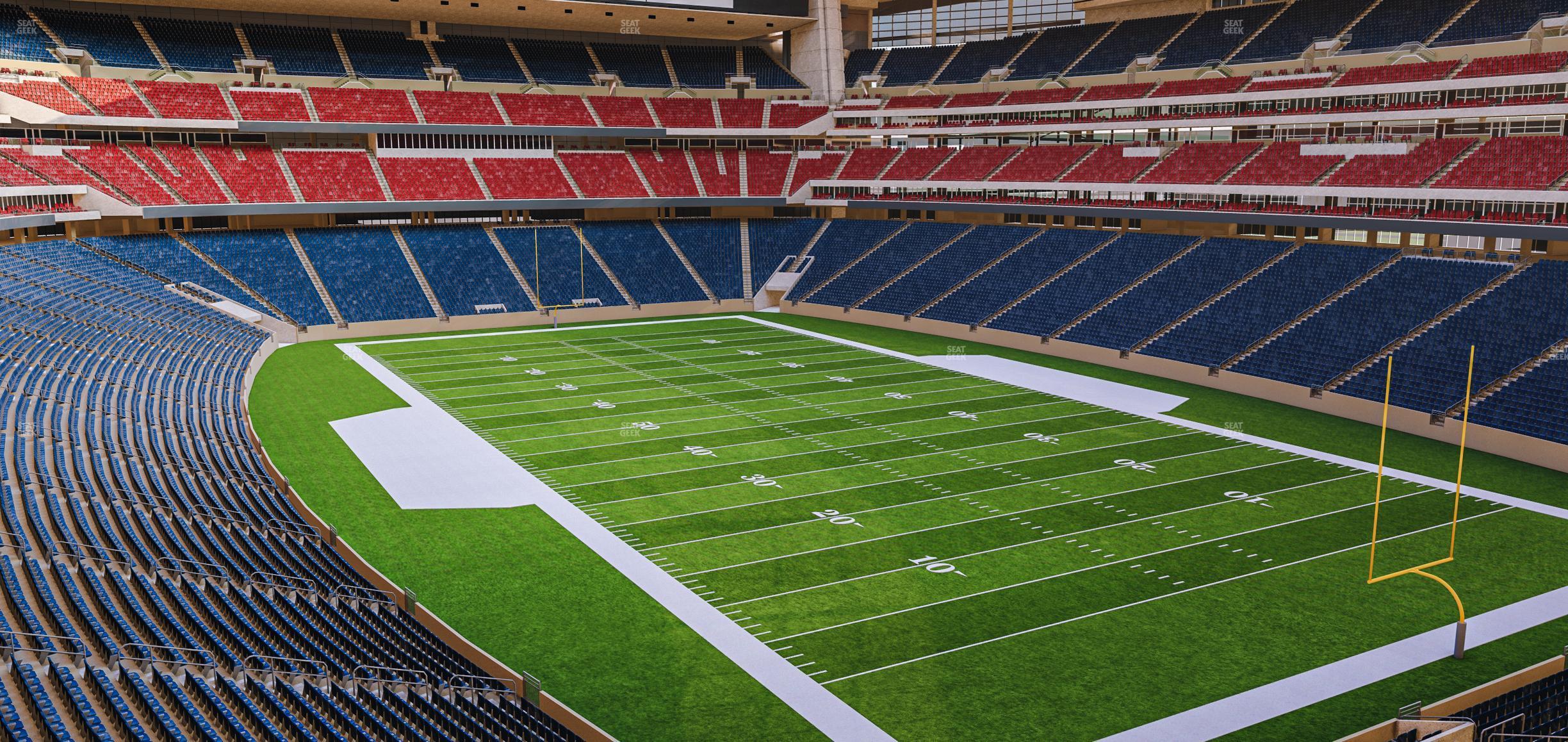 Seating view for NRG Stadium Section 301